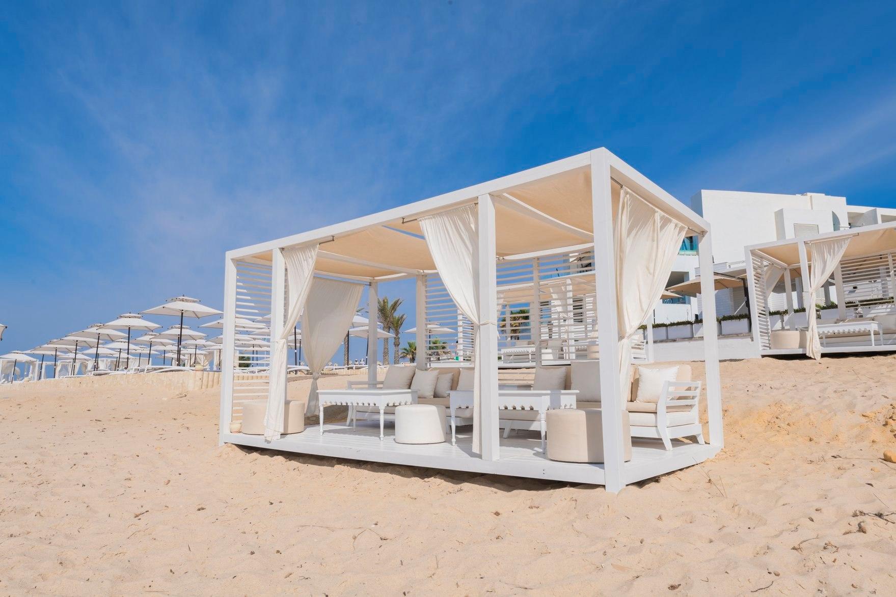 La Badira - Adult Only Hotel Hammamet Buitenkant foto Cabana at the beach