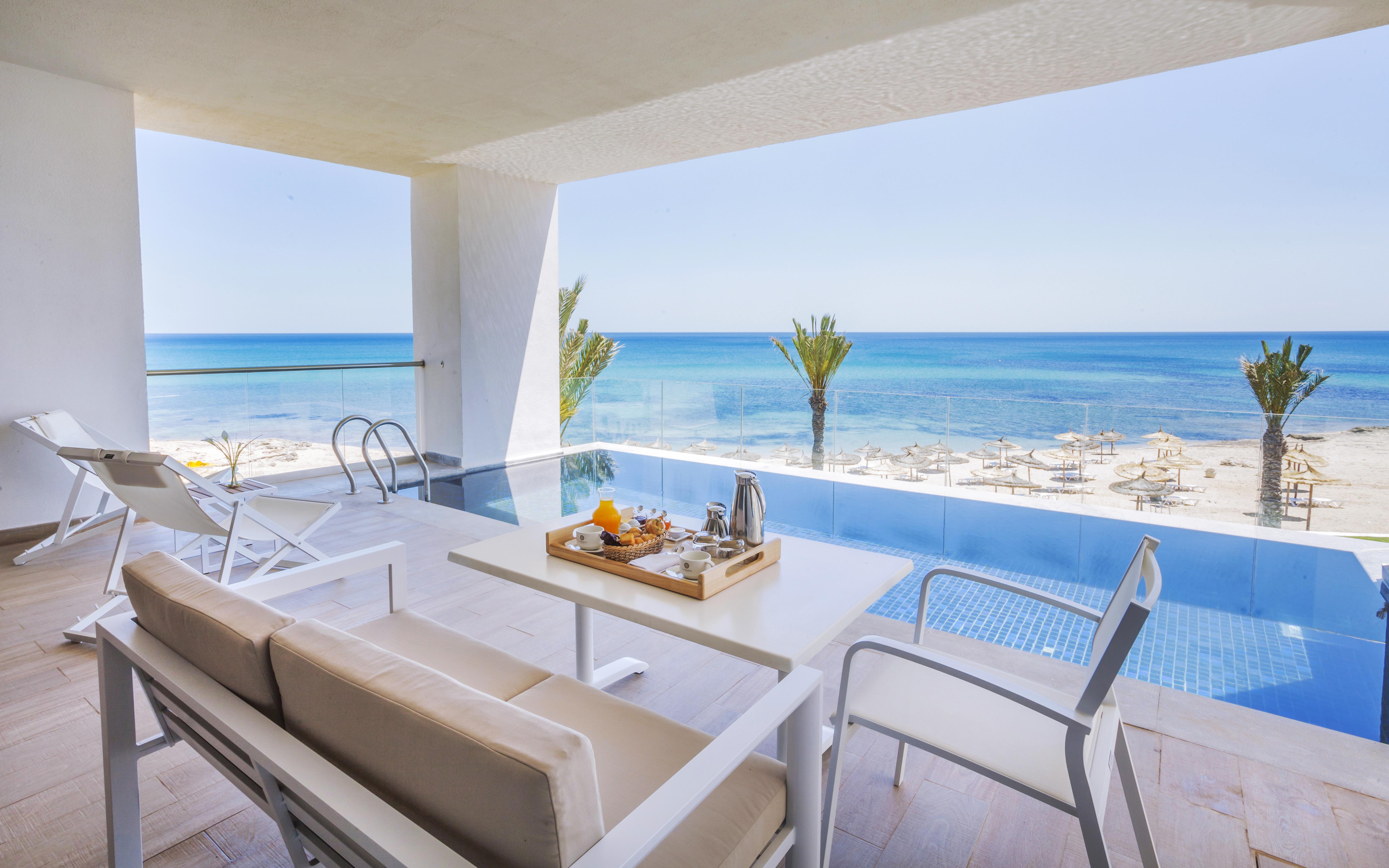 La Badira - Adult Only Hotel Hammamet Buitenkant foto The view from the hotel