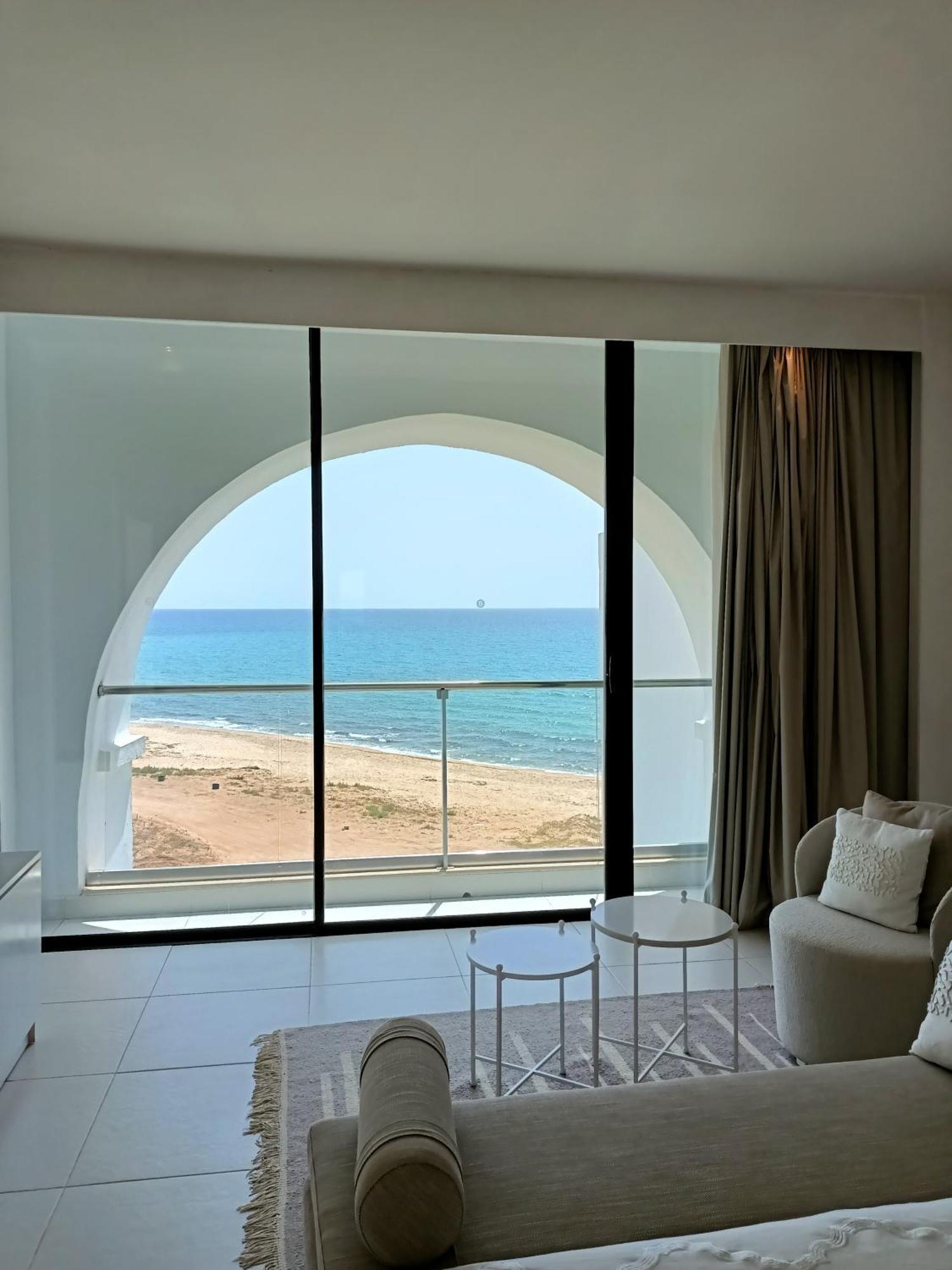 La Badira - Adult Only Hotel Hammamet Buitenkant foto A view of the Mediterranean from a hotel room in Herzliya