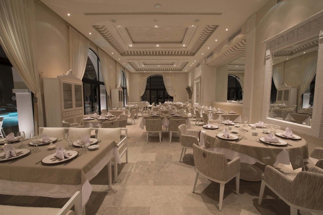 La Badira - Adult Only Hotel Hammamet Buitenkant foto The interior of the restaurant